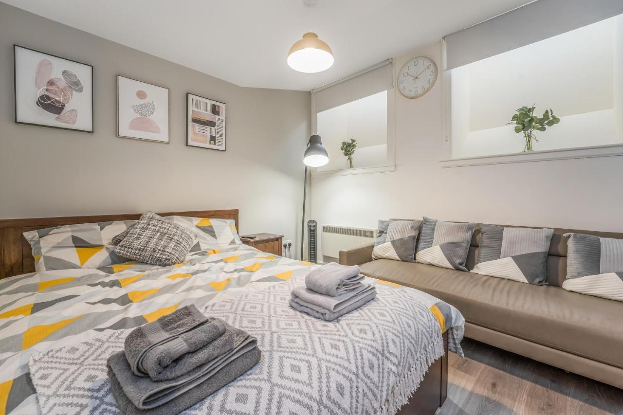 Relaxing & Cozy Studio Apartment - Oasis In The Heart Of Edinburgh - Sleeps Up To 3 Guests Luaran gambar